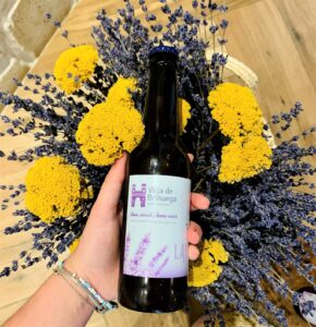 Cerveza artesana de lavanda del Villa de Brihuega.