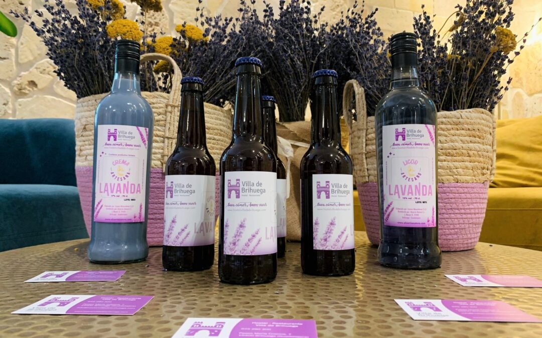 Cervezas y licores de lavanda