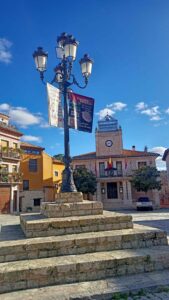 Plaza del Coso de Brihuega (Guadalajara).